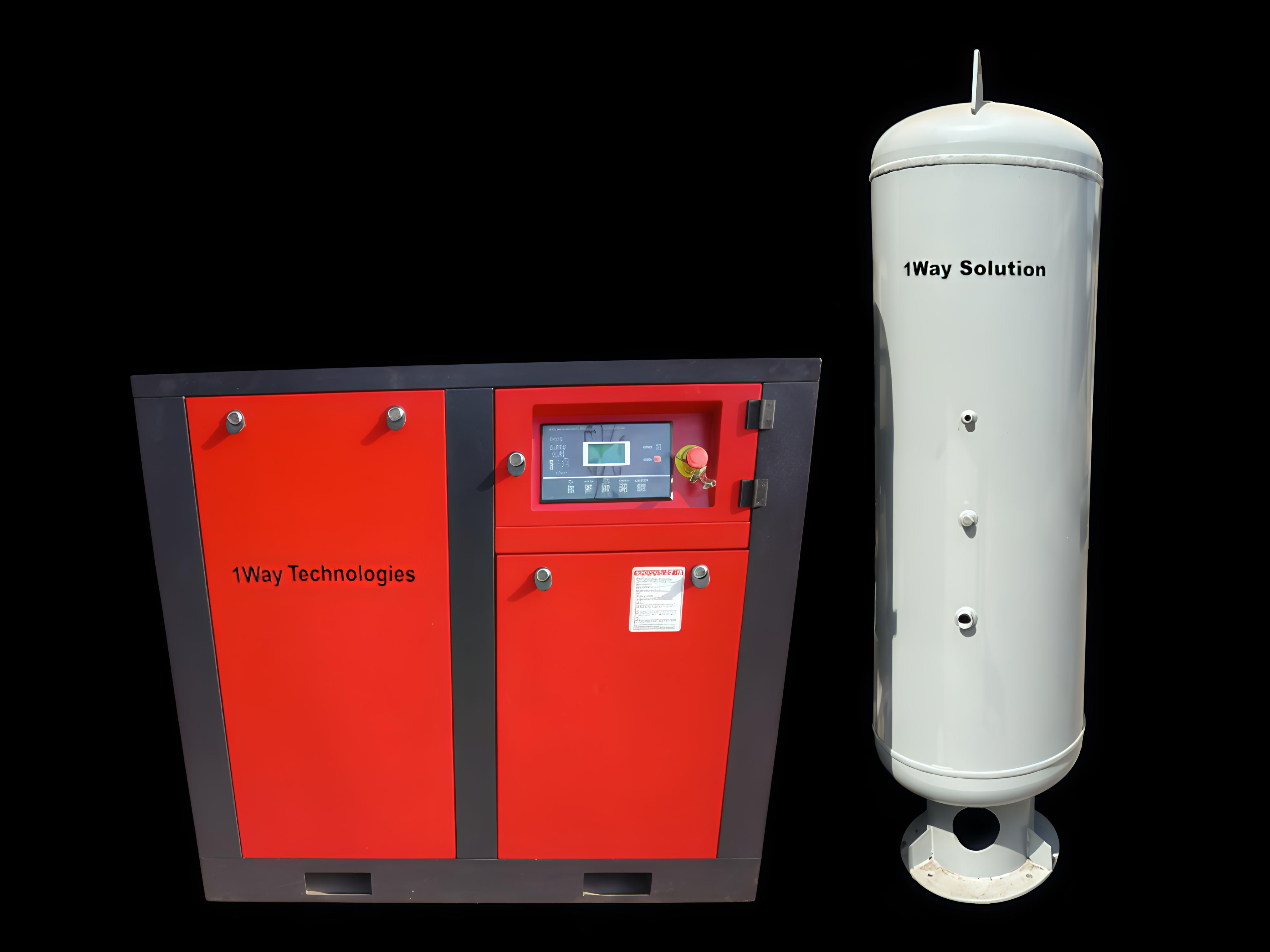 fixed speed screw air compressor